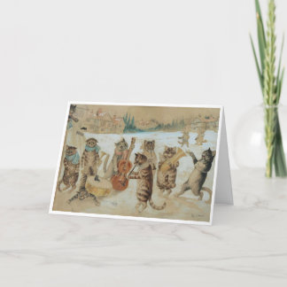 Louis Wain Cat - tackkort