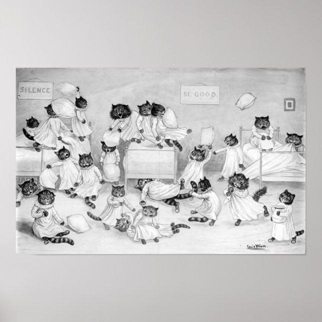 Louis Wain Cats Bedtime Poster (Framsidan)