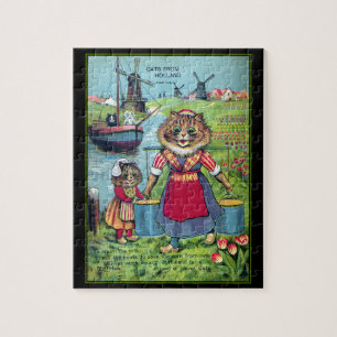 Louis Wain Cats från Holland Puzzle Pussel