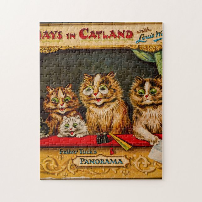 Louis Wain Days in Catland Pussel (Vertikal)