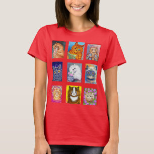 Louis Wain, Edwardianska katter T Shirt