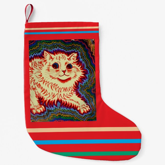 Louis Wain, Electric Cat Liten Julstrumpa (Framsidan)