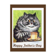 Louis Wain, Fars dag katt postkort