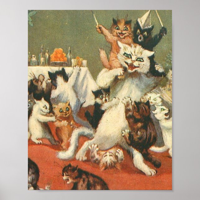 Louis Wain God jul Poster (Framsidan)