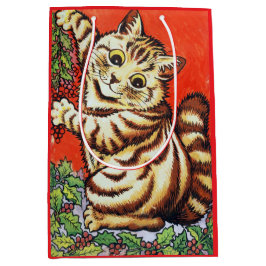 Louis Wain-julkatt Decorera Träd Gift Bag