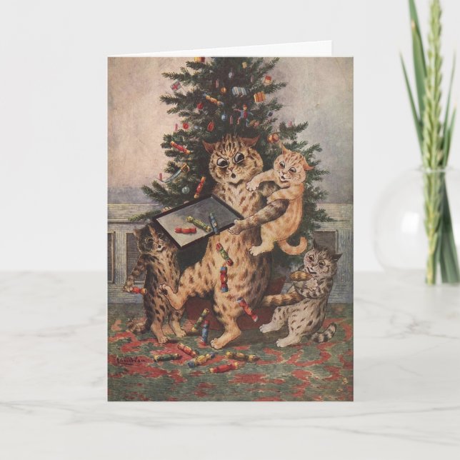 Louis Wain-jultiden i Catland Kort (Framsida)
