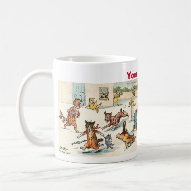 Louis Wain Kaffemugg (Vänster)