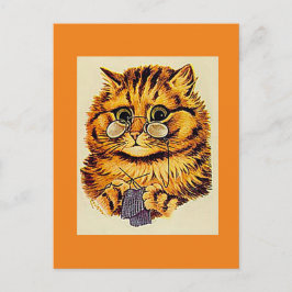 Louis Wain, Katt Stickar, Konst   Vykort
