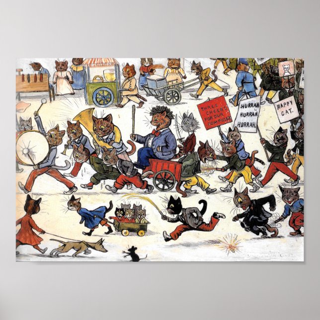 Louis Wain Katter 2 Poster (Framsidan)