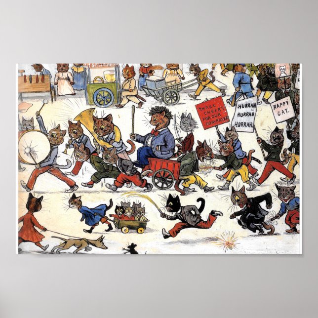 Louis Wain Katter 2 Poster (Framsidan)