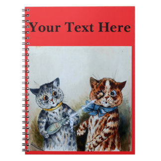 Louis Wain katter Anteckningsbok
