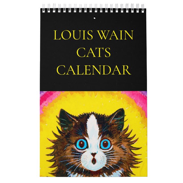 Louis Wain Katter Kalender (Omslag)