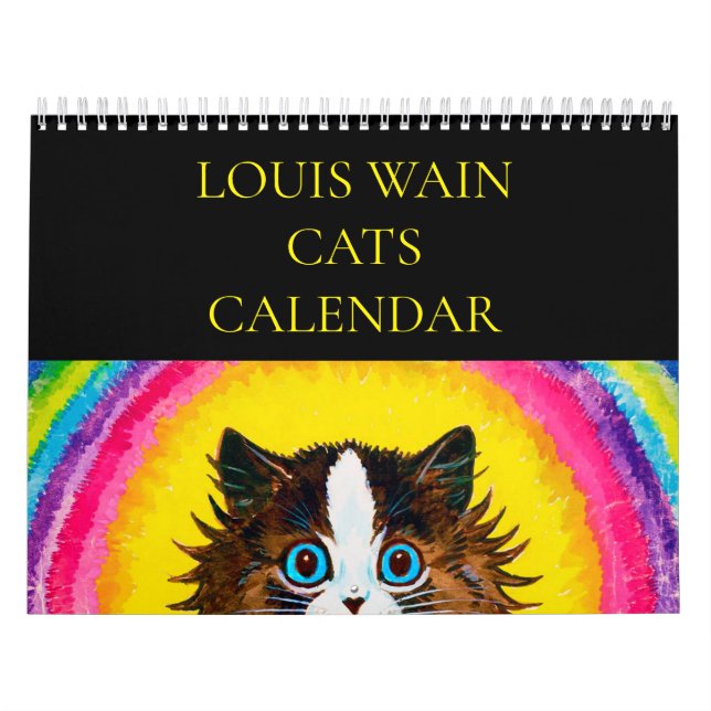 Louis Wain Katter Kalender (Omslag)