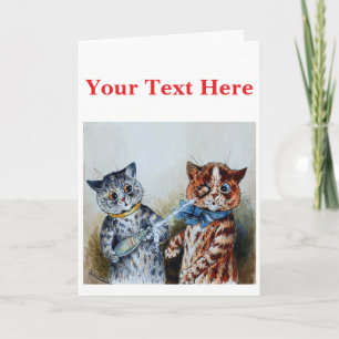 Louis Wain katter Tack Kort