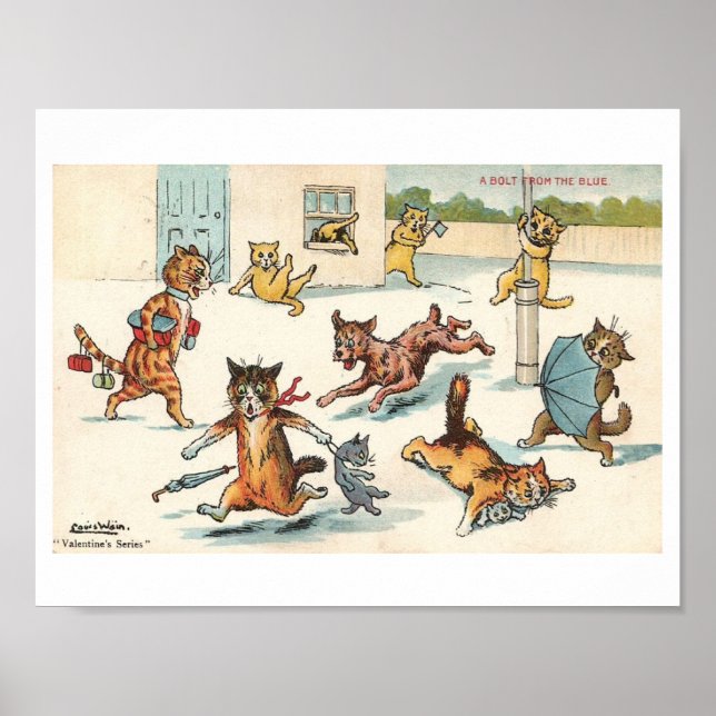 Louis Wain Poster (Framsidan)