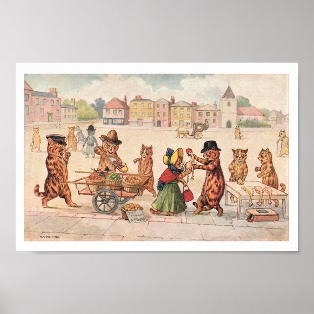 Louis Wain Poster (Framsidan)
