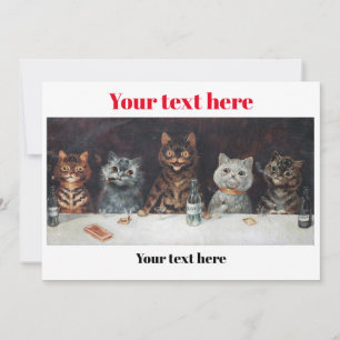 Louis Wain Poster Inbjudningar