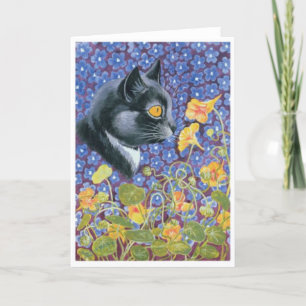Louis Wain, Smelling Flowers, Helgkort