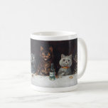 Louis Wain “ The bachelor party ” Kaffemugg<br><div class="desc">私はLouis Wainが好きな人のためにこの製品を作りました。</div>
