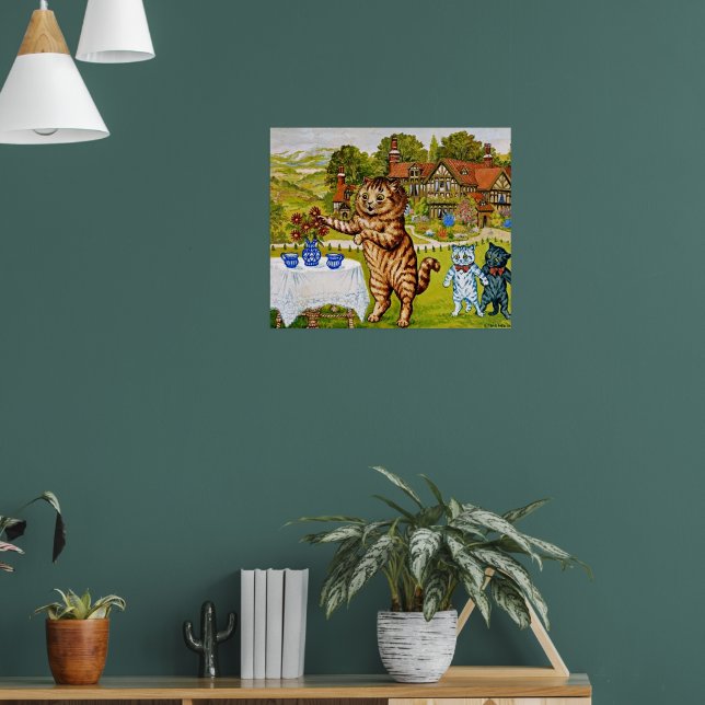 Louis Wain - Two Jugs of Milk, Poster (Vardagsrum 1)