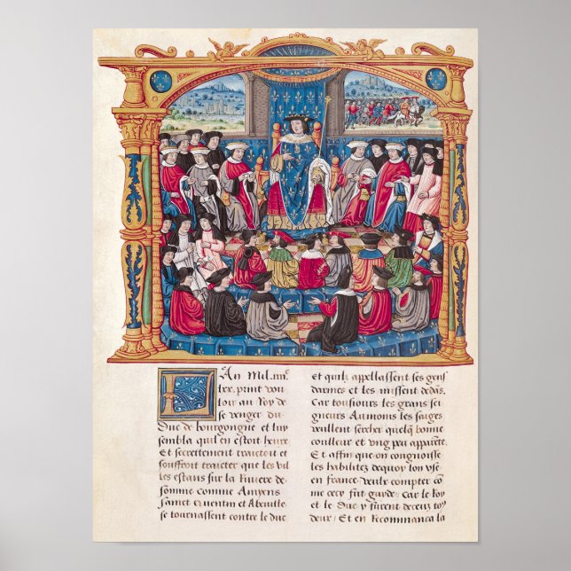 Louis XI Poster (Framsidan)