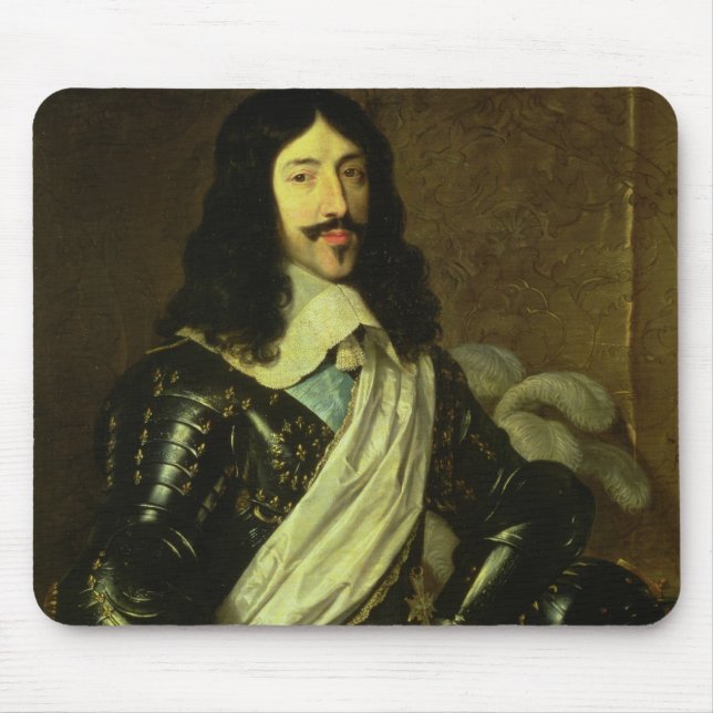 Louis XIII (1601-43) (olja på kanfas) Musmatta (Framsidan)