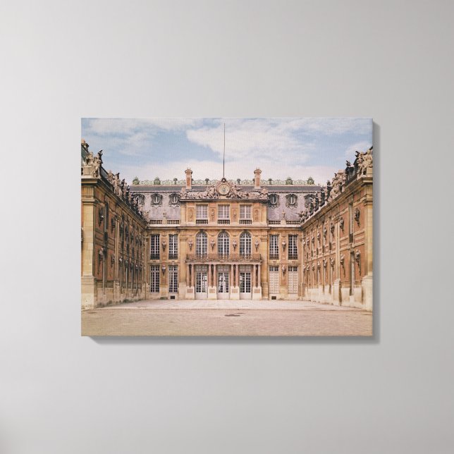 Louis XIII Courtyard eller Marble Canvastryck (Framsida)