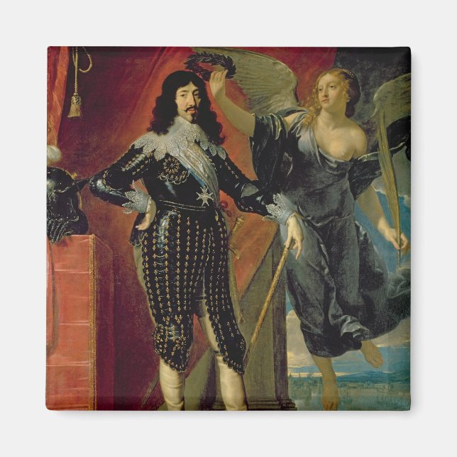Louis XIII Crowned by Victory, 1635 Magnet (Framsidan)