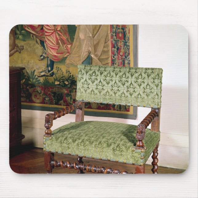 Louis XIII fåtölj Musmatta (Framsidan)