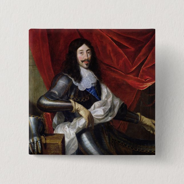 Louis XIII kung av frankriken och Navarre Knapp (Framsida)