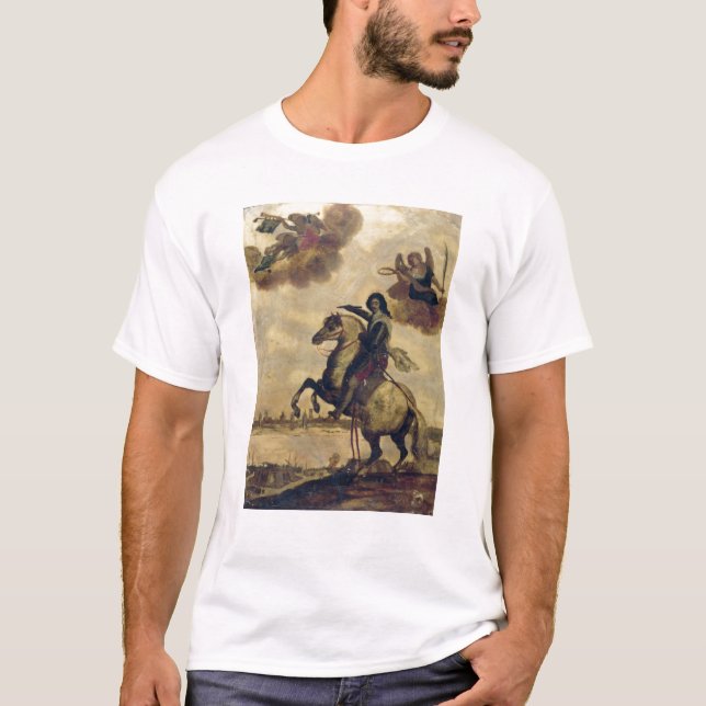 Louis XIII på siegen av La Rochelle T Shirt (Framsida)