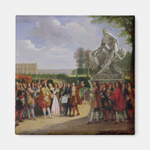 Louis XIV ägnande Pugets 'Milo av Magnet