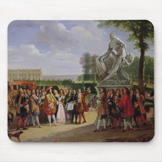 Louis XIV ägnande Pugets 'Milo av Musmatta (Framsidan)