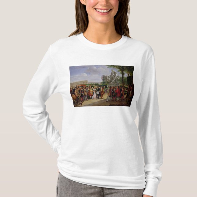 Louis XIV ägnande Pugets 'Milo av T-shirt (Framsida)