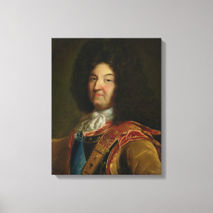 Louis XIV Canvastryck