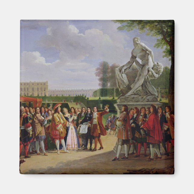 Louis XIV Dedicating Puget's 'Milo of Magnet (Framsidan)