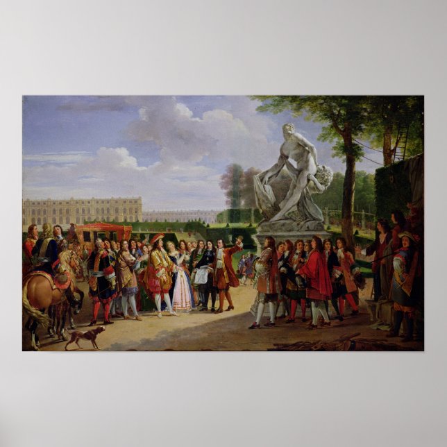 Louis XIV Dedicating Puget's 'Milo of Poster (Framsidan)