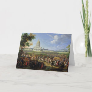 Louis XIV hans Entourage Visiting Les Invalides Kort