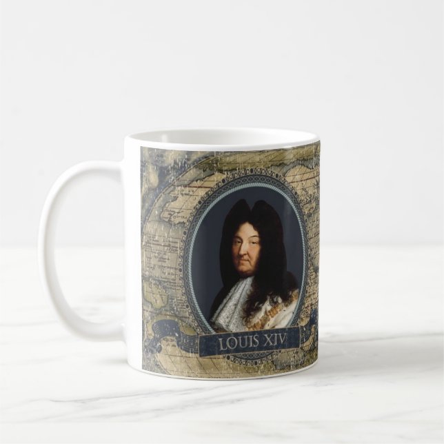 Louis XIV historisk mugg (Vänster)