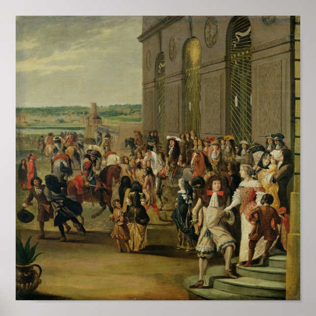 Louis XIV i Grotto of Thetis Poster (Framsidan)