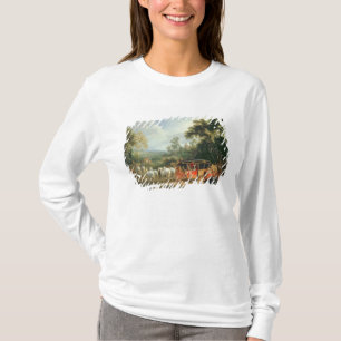 Louis XIV i hans statliga lagledare T-shirt