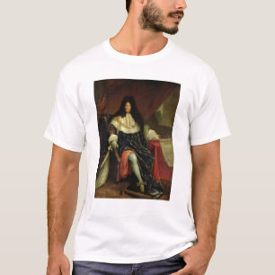 Louis XIV innehav en planera av Maisonen Royale Tee