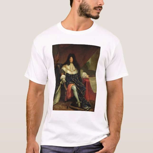 Louis XIV innehav en planera av Maisonen Royale Tee (Framsida)
