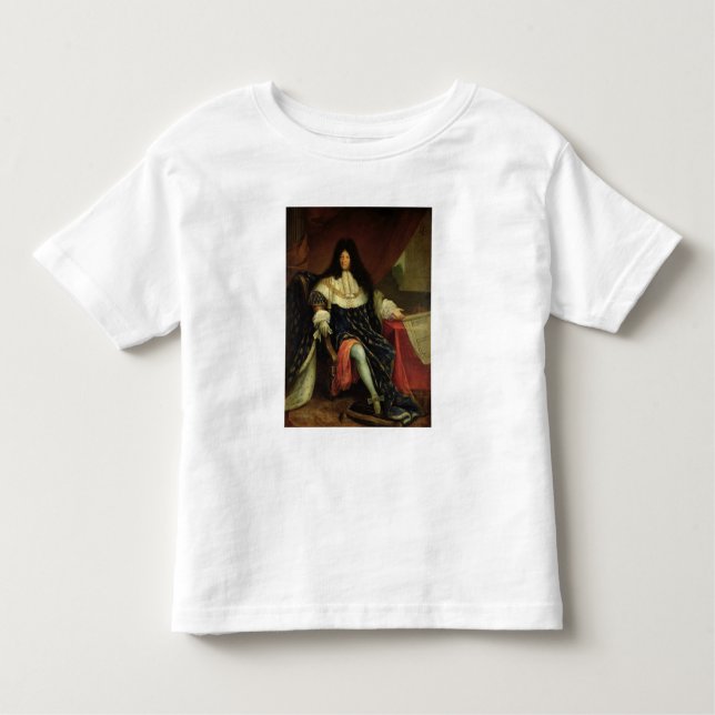 Louis XIV innehav en planera av Maisonen Royale Tee (Framsida)