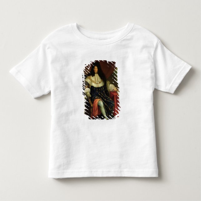 Louis XIV innehav en planera av Maisonen Royale Tee Shirt (Framsida)