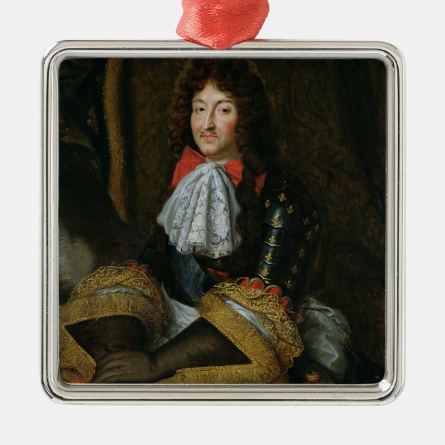 Louis XIV Julgransprydnad Metall (Framsidan)