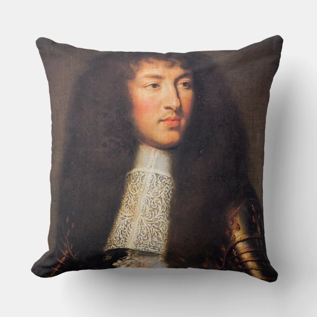 Louis XIV Pillow Cushion Kudde (Framsida)