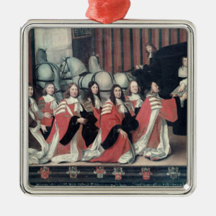 Louis XIV som mottas av sheriffarna i Toulouse Julgransprydnad Metall