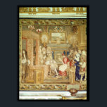 Louis XIV som tar emot papal Legate Poster<br><div class="desc">Louis XIV | av Charles Le Brun | Konstplats: Chateau de Versailles,  Frankrike | Fransk Artist | Bilduppsamlingsnummer: XZL147670</div>