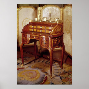 Louis XV handstilskrivbord Poster